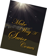 Childrens Christmas Service Church Banner Kit